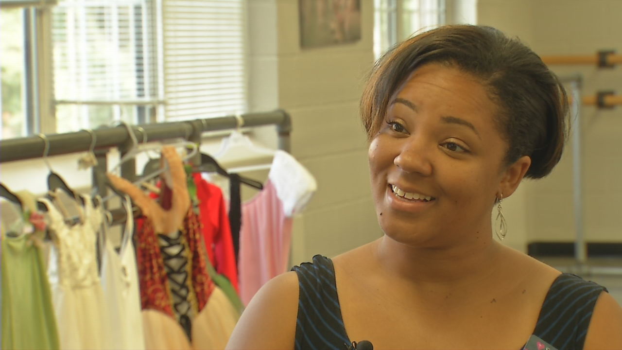 Andrea Diggs, the executive director at Sacred Heart School for the Arts